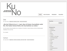 Tablet Screenshot of kuno-kulturnotizen.de